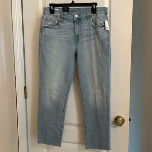 GAP brand NEW with tags Girlfriend mid rise jeans. Size 29.